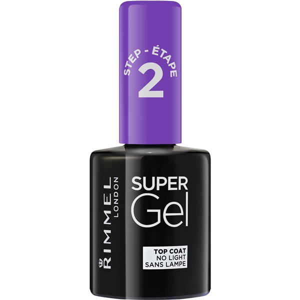 Rimmel Supergel Nailpolish Top Coat (Bild 1 av 2)