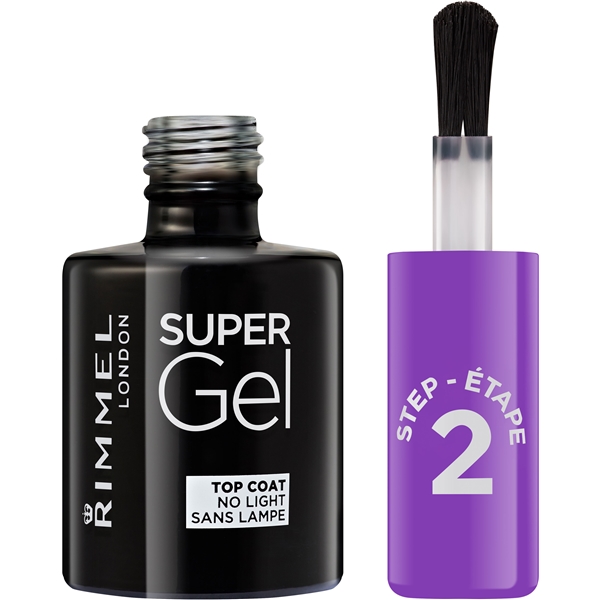 Rimmel Supergel Nailpolish Top Coat (Bild 2 av 2)