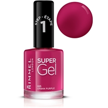 12 ml - 025 Urban Purple - Rimmel Supergel Nailpolish
