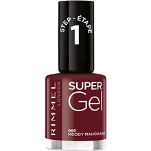 12 ml - No. 069 Moody Mahogany - Rimmel Supergel Nailpolish