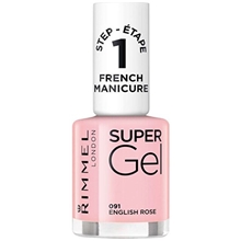 12 ml - 091 English Rose - Rimmel Supergel Nailpolish