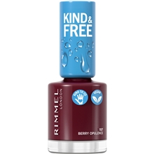 8 ml - No. 157 Berry Opulence - Rimmel Kind & Free Clean Nail Polish