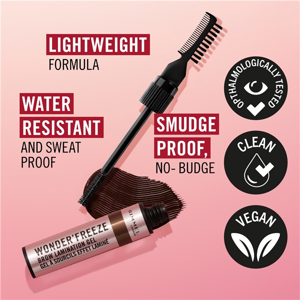 RIMMEL Wonder Freeze - Brow Lamination Gel (Bild 6 av 9)