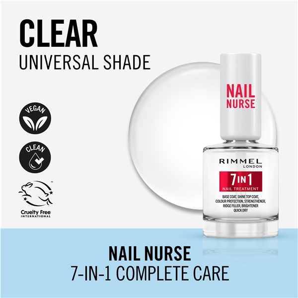 Rimmel Nail Nurse 7 in 1 Nail Treatment (Bild 2 av 7)