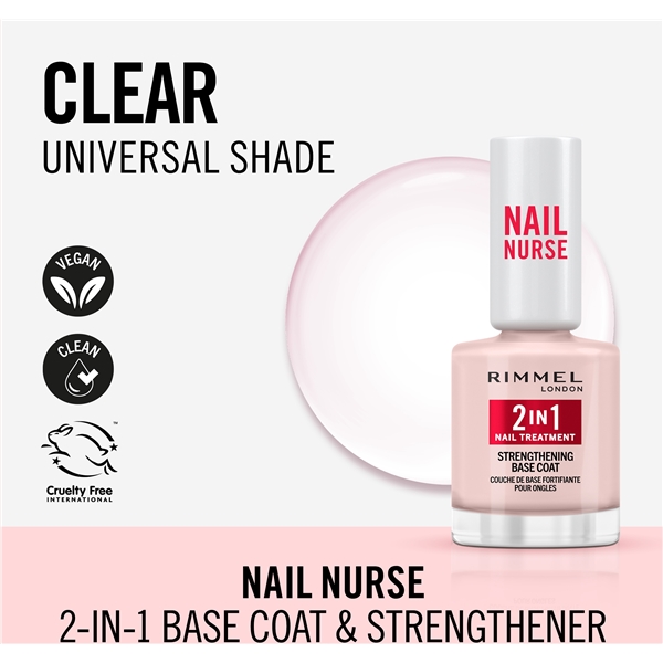 Rimmel Nail Nurse 2 in 1 Nail Treatment (Bild 2 av 7)