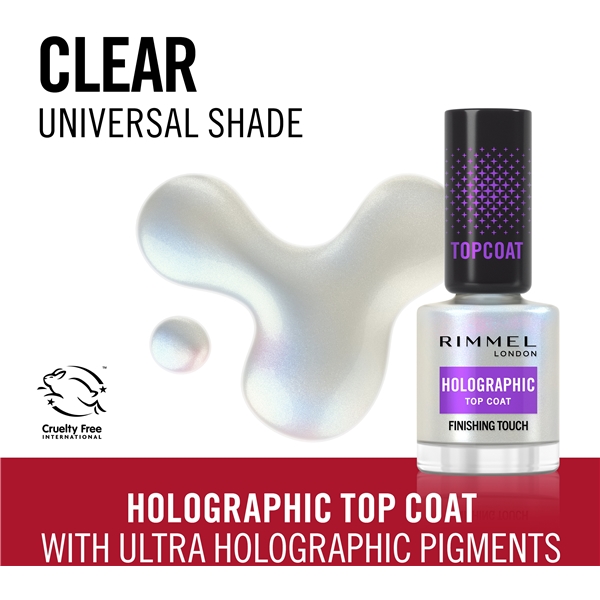 Rimmel Holographic Top Coat (Bild 2 av 7)