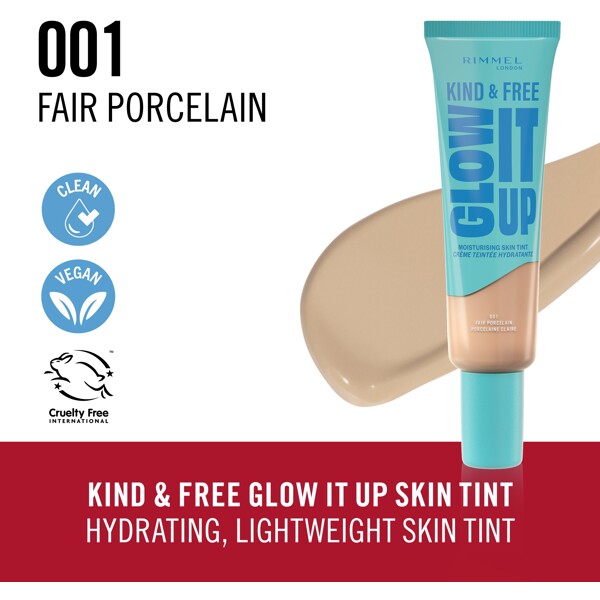 Rimmel Kind & Free Glow It Up Skin Tint (Bild 2 av 9)