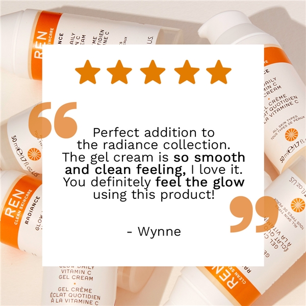REN Radiance Glow Daily Vitamin C Gel Cream (Bild 4 av 5)