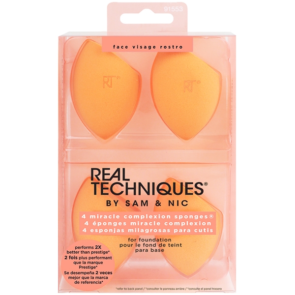 Real Techniques Miracle Complexion Sponge 4 p (Bild 3 av 4)