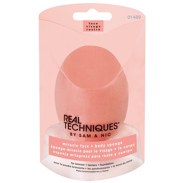 Real Techniques Miracle Face + Body Sponge (Bild 1 av 2)