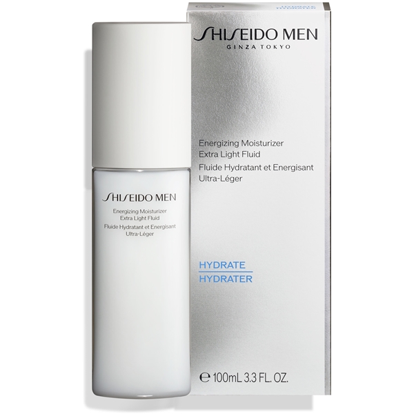 Shiseido Men Energizing Moisturizer Extra Light (Bild 2 av 4)