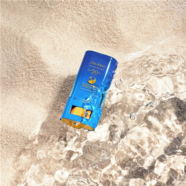Shiseido SPF 50+ Clear Sunscreen Stick (Bild 4 av 4)