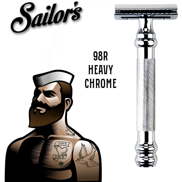 Safety Razor Heavy Chrome 98R