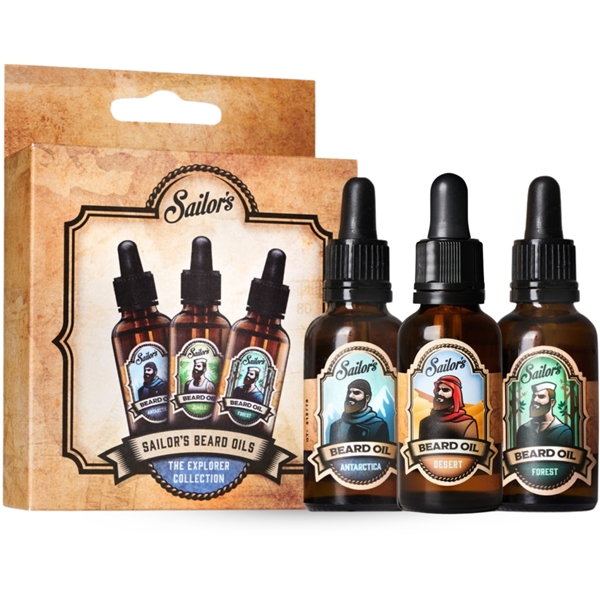 Sailor's Beard Oils - The Explorer Collection (Bild 1 av 3)