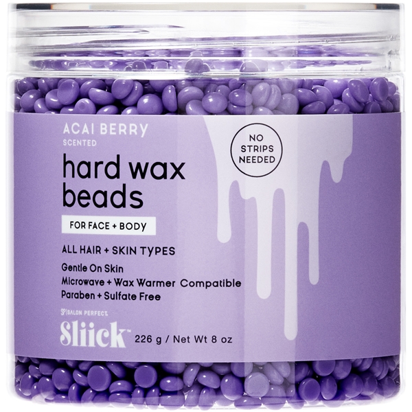 Sliick Hard Wax Beads - Acai Berry (Bild 1 av 6)