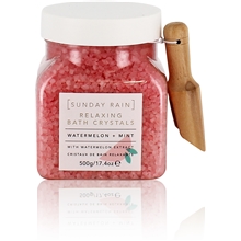 500 gram - Sunday Rain Bath Crystals Watermelon & Mint