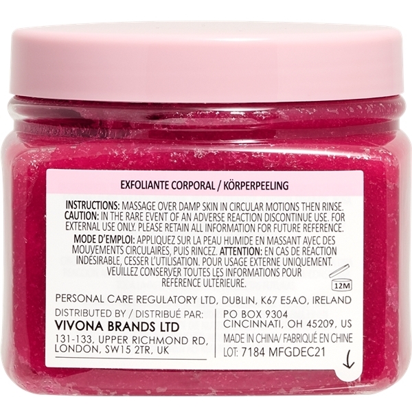 Sunday Rain Rose Body Scrub (Bild 3 av 3)