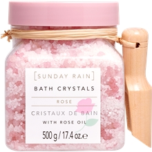 Sunday Rain Rose Bath Crystals