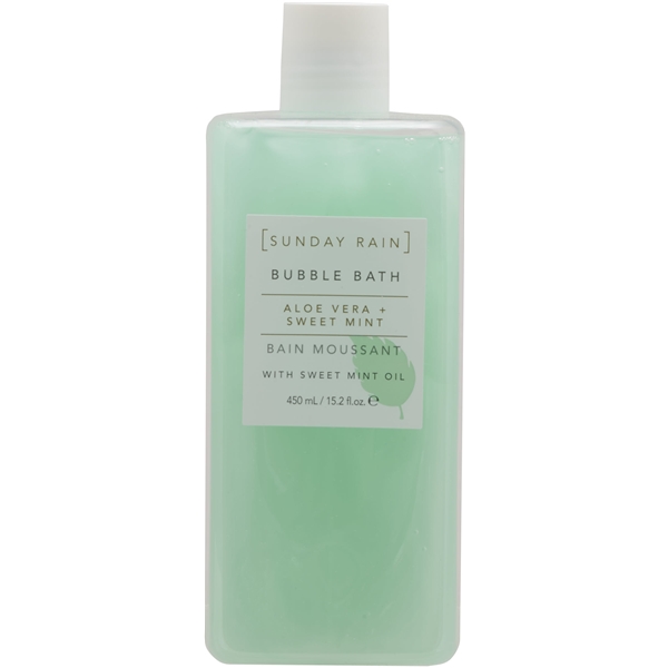 Sunday Rain Aloe & Sweet Mint Bubble Bath (Bild 1 av 3)