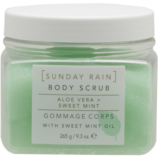 Sunday Rain Aloe & Sweet Mint Scrub (Bild 1 av 3)