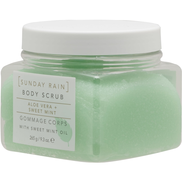 Sunday Rain Aloe & Sweet Mint Scrub (Bild 2 av 3)