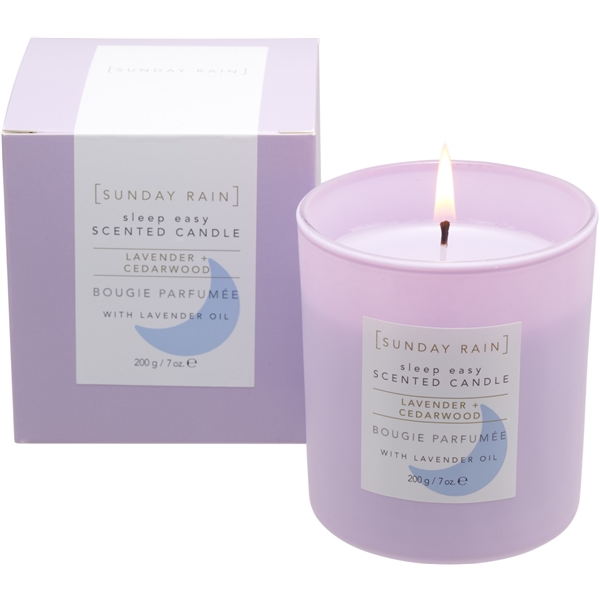 Sunday Rain Sleep Easy Lavendel Candle (Bild 2 av 5)