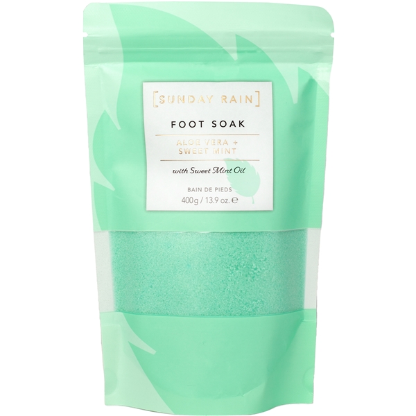 Sunday Rain Aloe & Sweet Mint Foot Soak (Bild 1 av 2)