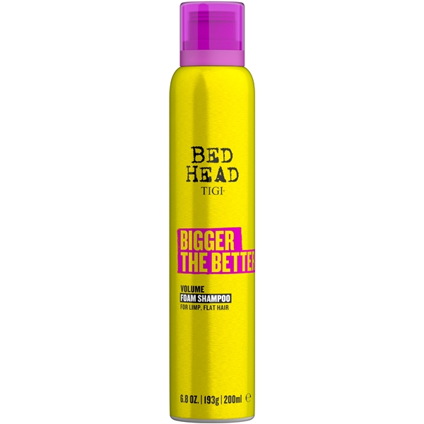 Bed Head Bigger The Better Foam Shampoo