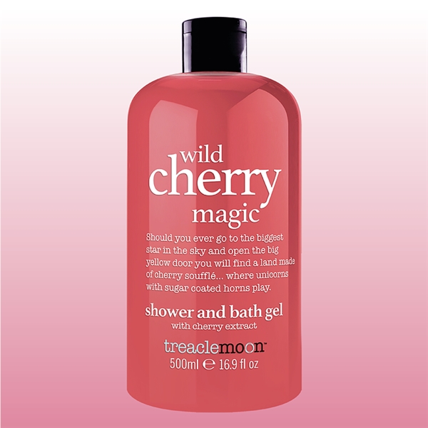 Wild Cherry Magic Bath & Shower Gel (Bild 2 av 2)