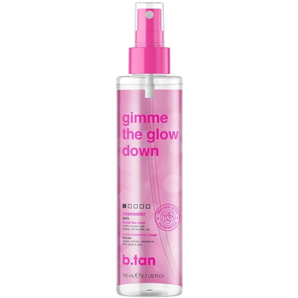 Gimme The Glow Down Facial Tan Mist (Bild 1 av 6)