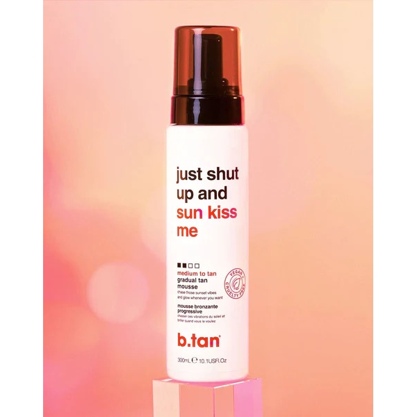 Just Shut Up & Sunkiss Me Gradual Tan Mousse (Bild 2 av 4)