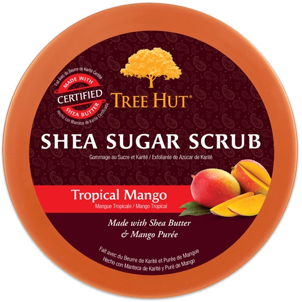 Tree Hut Shea Sugar Scrub Tropical Mango (Bild 2 av 2)