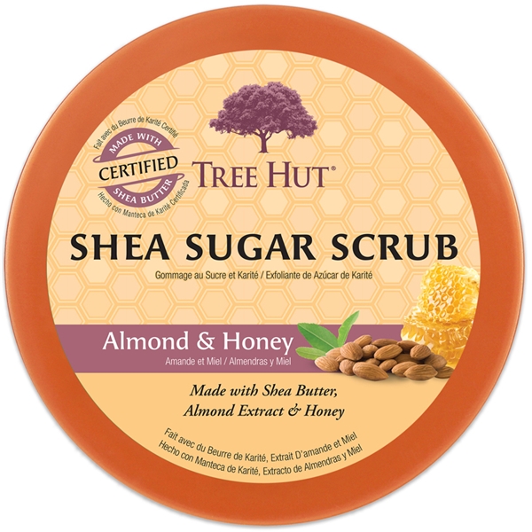 Tree Hut Shea Sugar Scrub Almond & Honey (Bild 2 av 2)