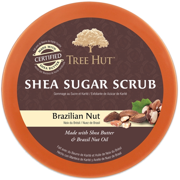 Tree Hut Shea Sugar Scrub Brazilian Nut (Bild 2 av 2)