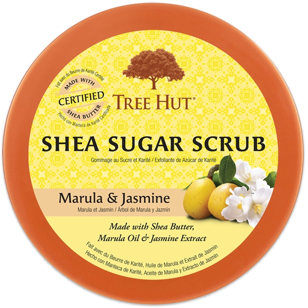 Tree Hut Shea Sugar Scrub Marula & Jasmine (Bild 2 av 2)