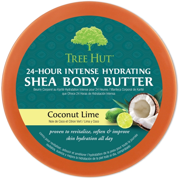 Tree Hut Shea Body Butter Coconut Lime (Bild 2 av 2)