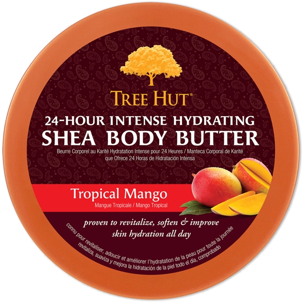 Tree Hut Shea Body Butter Tropical Mango (Bild 2 av 2)