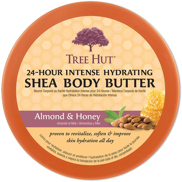 Tree Hut Shea Body Butter Almond & Honey (Bild 2 av 2)