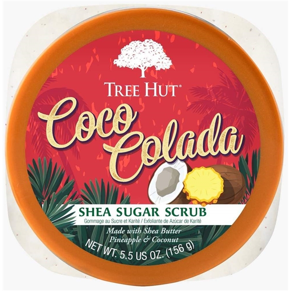 Tree Hut Shea Sugar Scrub Coco Colada (Bild 3 av 9)