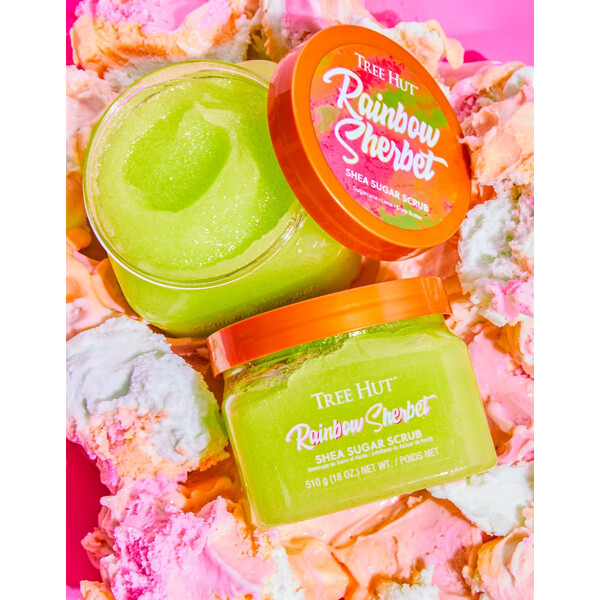 Tree Hut Rainbow Sherbert Shea Sugar Scrub (Bild 3 av 7)