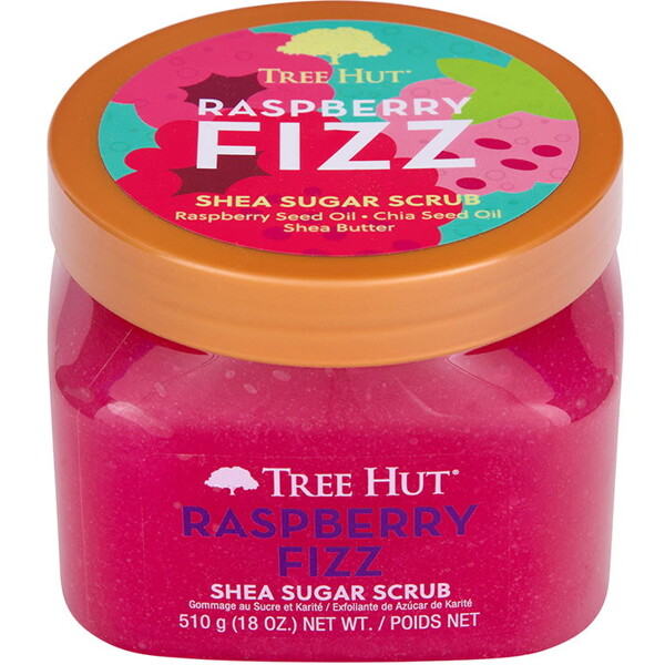 Tree Hut Raspberry Fizz Shea Sugar Scrub (Bild 2 av 2)