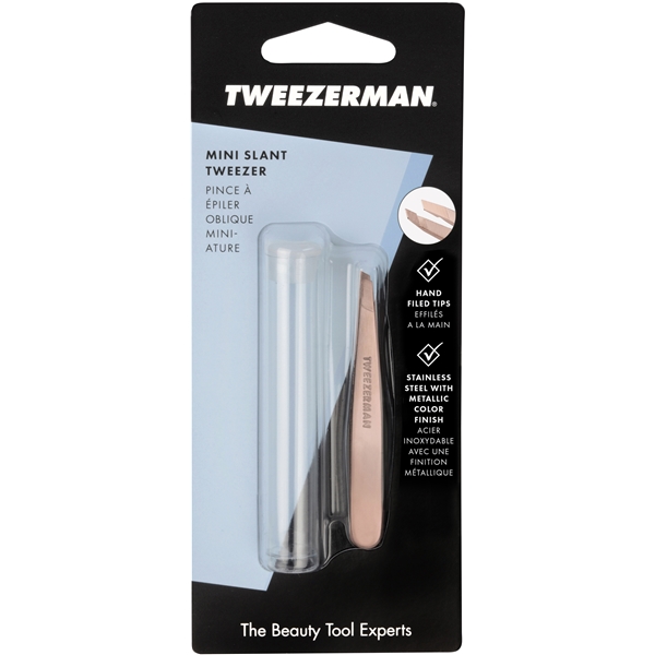 Mini Slant Tweezer Rose Gold (Bild 5 av 5)