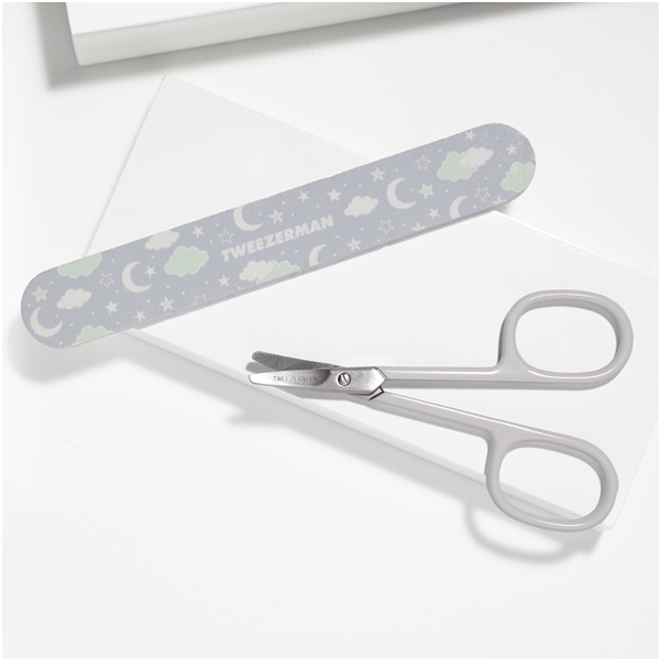 Tweezerman Baby Nail Scissors With File (Bild 2 av 3)