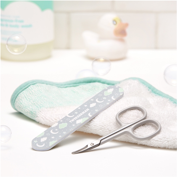 Tweezerman Baby Nail Scissors With File (Bild 3 av 3)