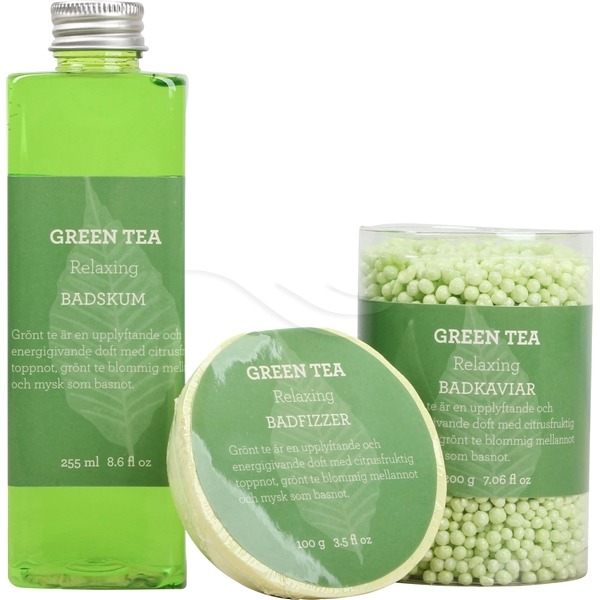 Green Tea Bath Set Vadeco Badprodukter