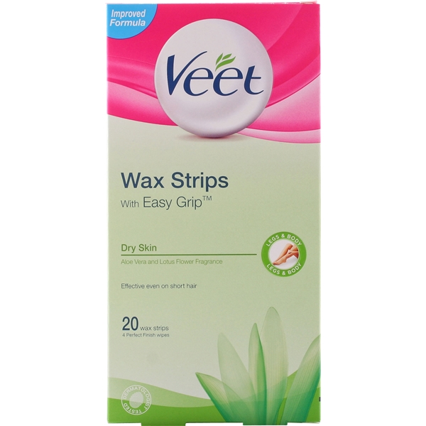 Veet Ready To Use Wax Strips - Dry Skin