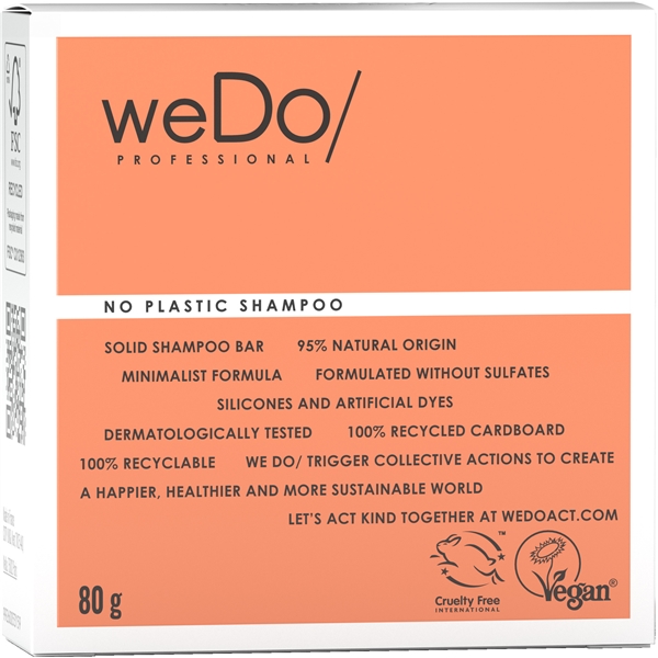 weDo No Plastic Shampoo - Solid Shampoo Bar (Bild 2 av 6)