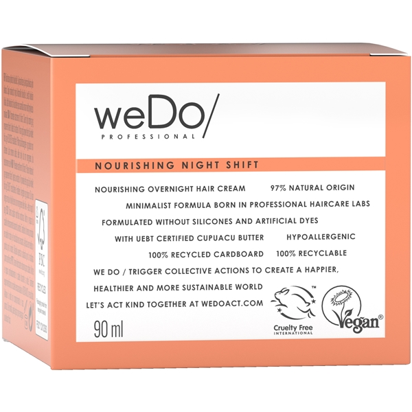weDo Nourishing Night Shift - Overnight Hair Cream (Bild 2 av 5)