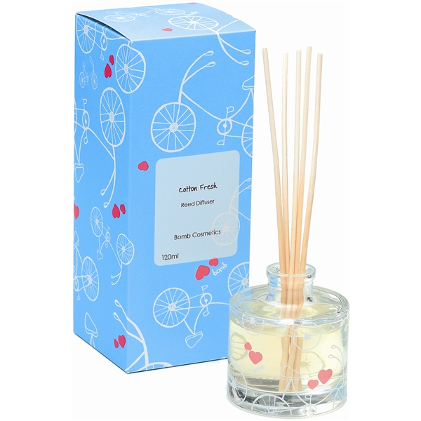Reed Diffuser Cotton Fresh Bomb Cosmetics Hemmaspa