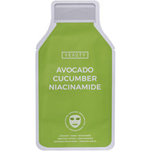 YEAUTY Avocado Cucumber Niacinamide Sheetmask 1 set